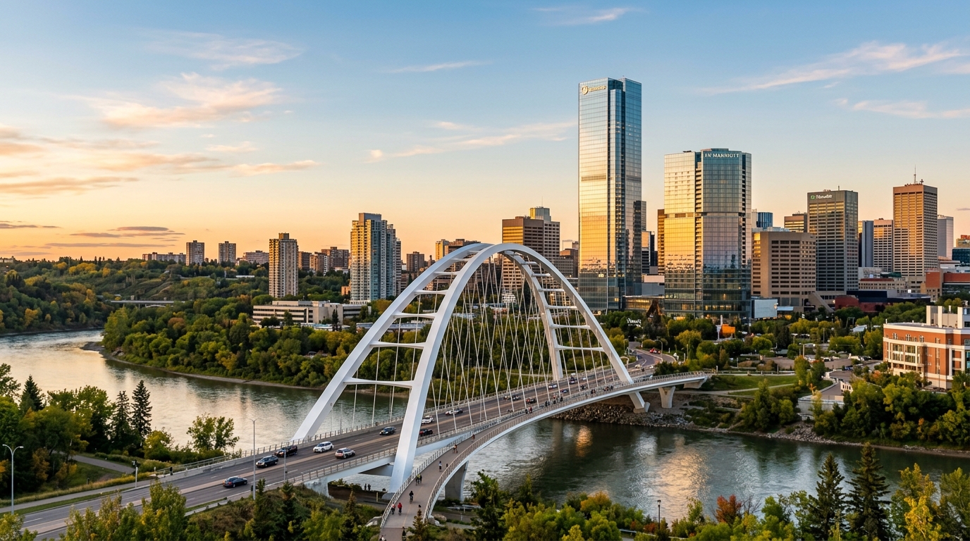 Edmonton, Alberta cityscape