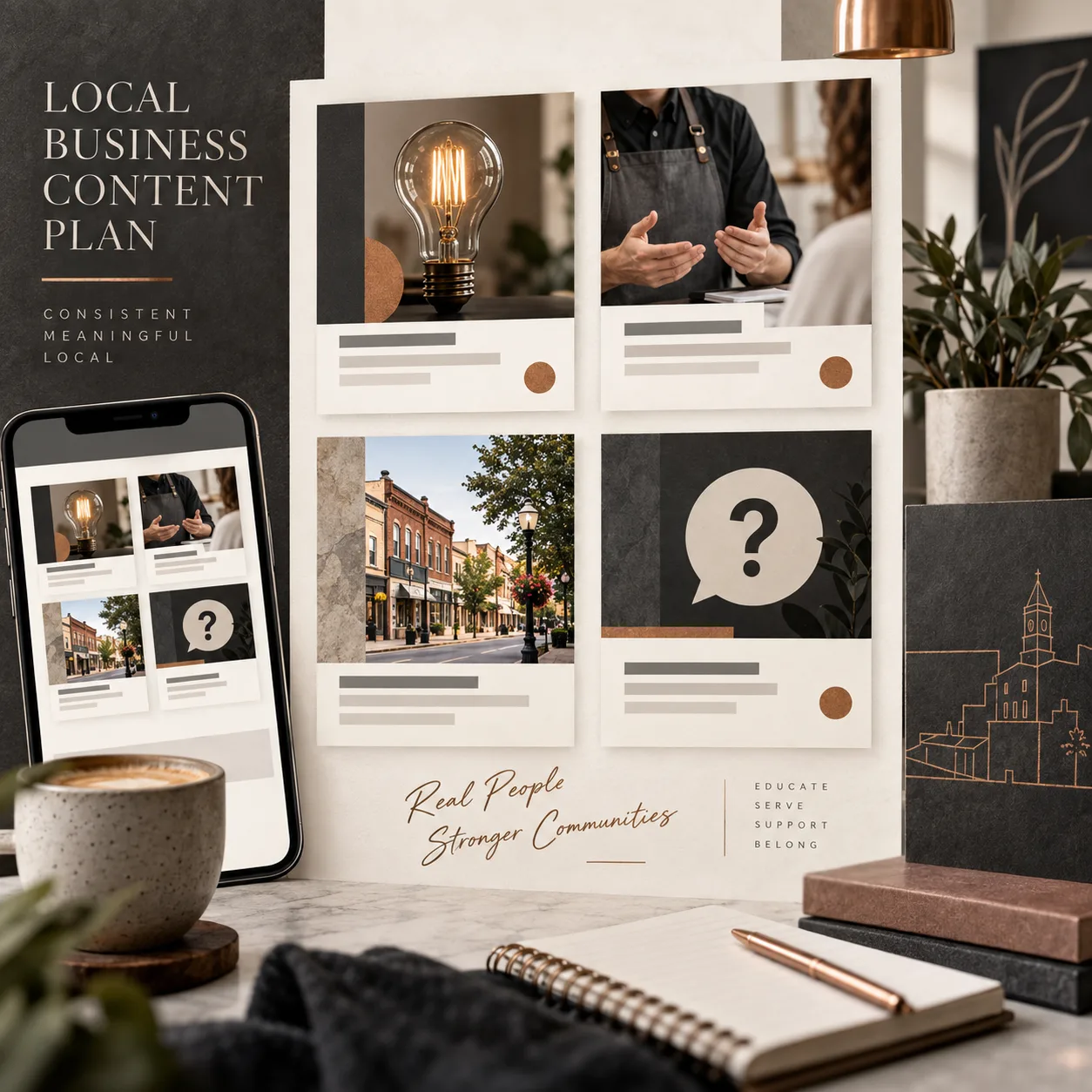 Illustrative local SEO sample plan